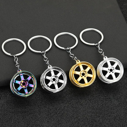 Gear Head Keychain
