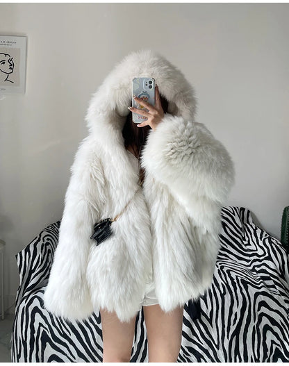 Lautaro Shaggy Faux Fur Jacket – Cozy Luxe With a Statement Twist