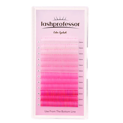 Colored Classic Eyelash Extensions – Soft, Natural & High-Quality Lashes