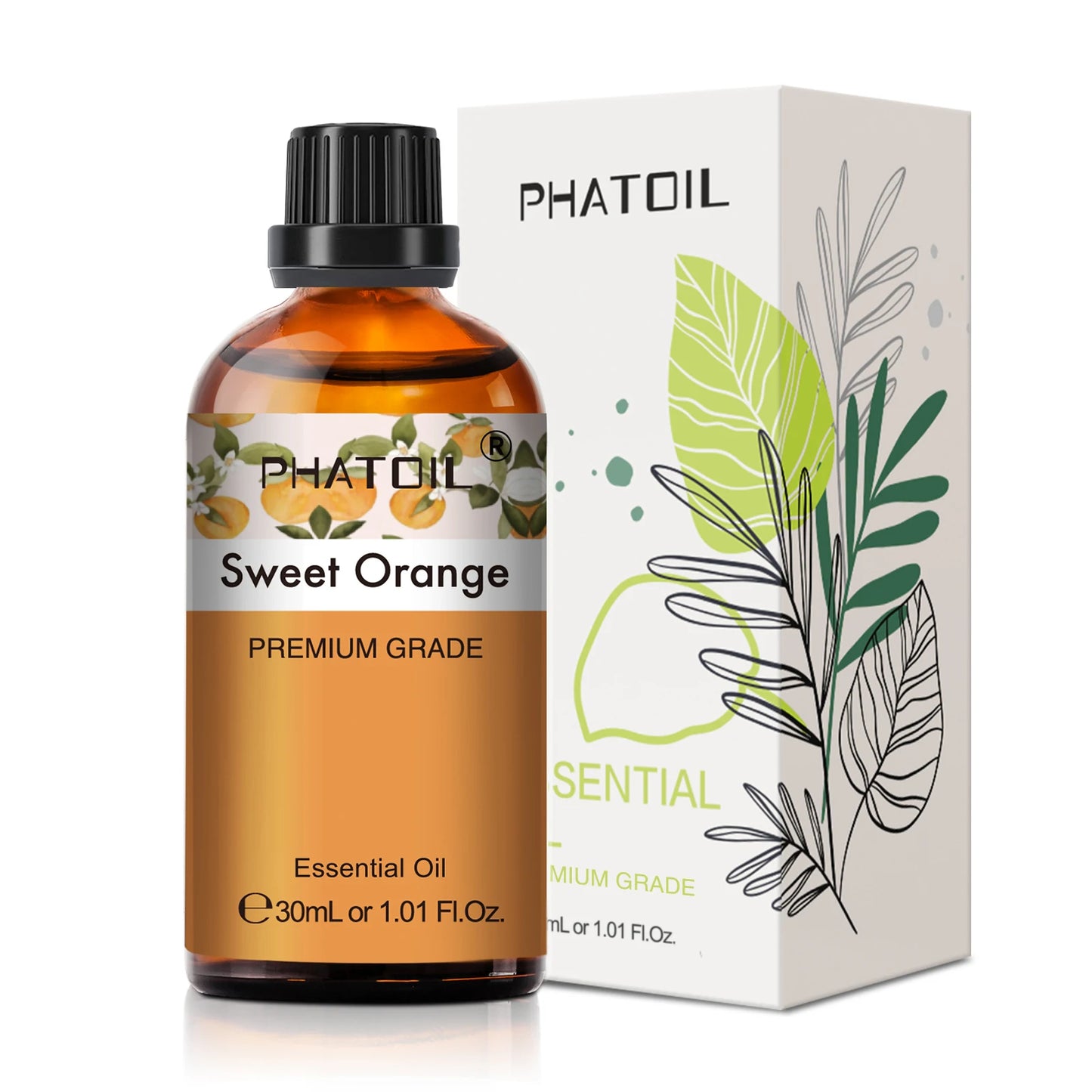 PHATOIL Aromatherapy Essential Oil – 30ml Single Scents