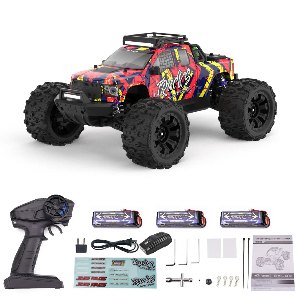 High-Speed RC Off-Road Truck