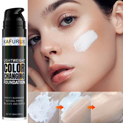Magic Color Changing Foundation – Soft Matte, Long-Lasting & Hydrating Base (1PC)
