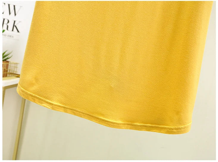 Women's Modal V-Neck Loose Fit T-Shirt