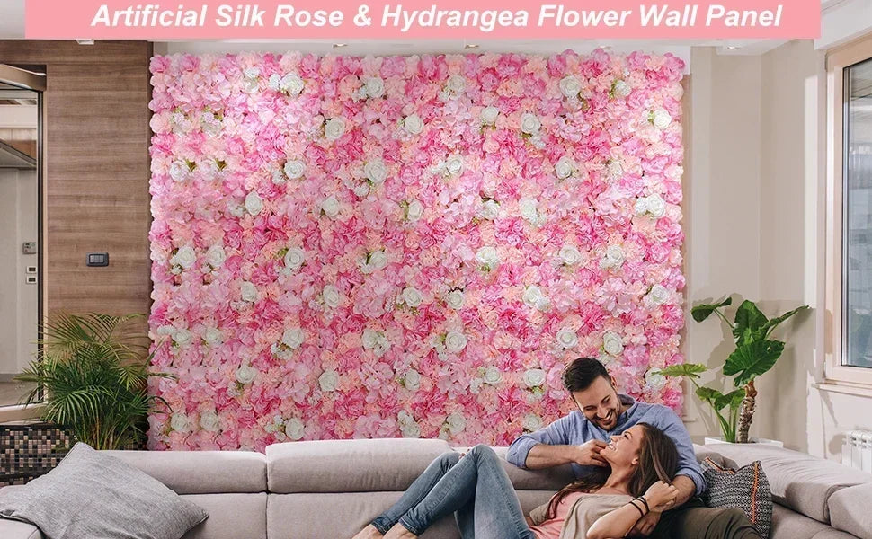 3D Rose Wall Panels Set