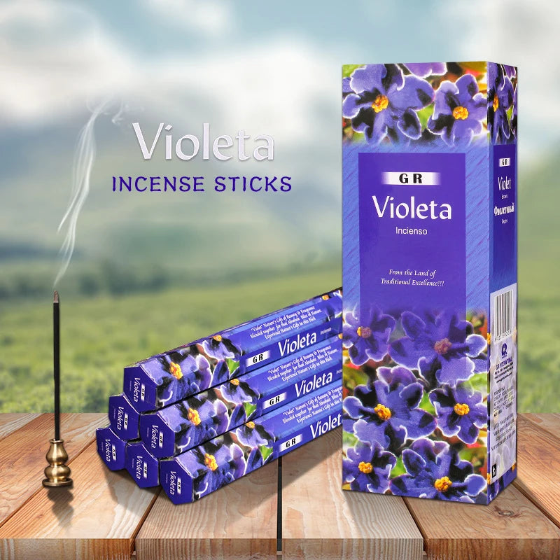 Indian Incense Sticks – 20-Pack Aromatherapy Collection