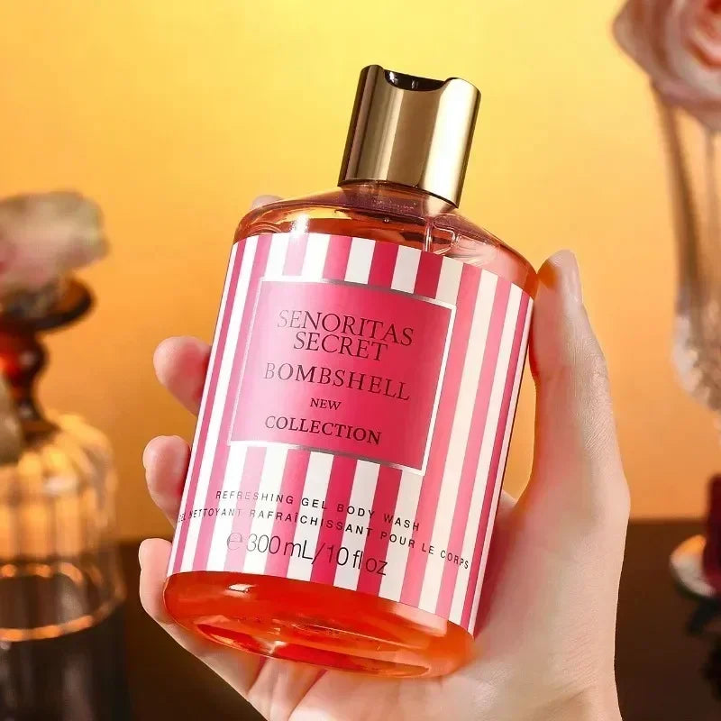 Sweet Fragrance Body Wash – 300ml Moisturizing & Oil-Control Shower Gel for Deep Cleansing and Lasting Scent