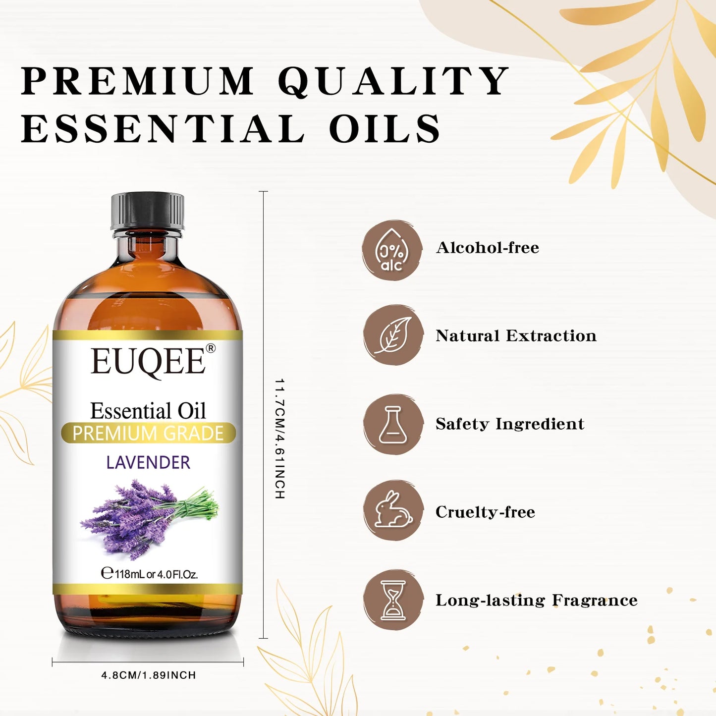 4 Fl Oz Essential Oil – Aromatherapy for Diffusers, Candles, Soap, and Home Fragrance