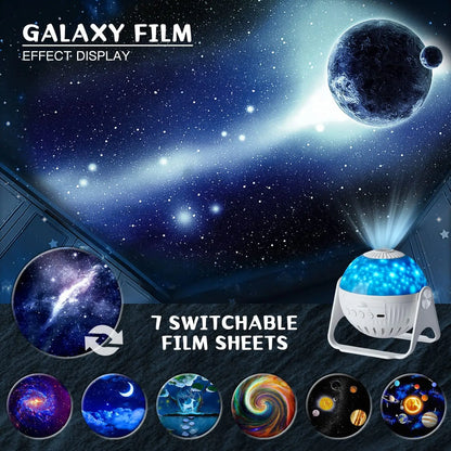 Galaxy Projector Night Light – Starry Planetarium Lamp for Home & Gifts