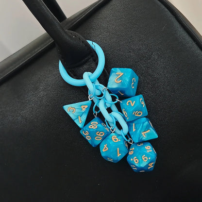 Gambling Dice Keychain