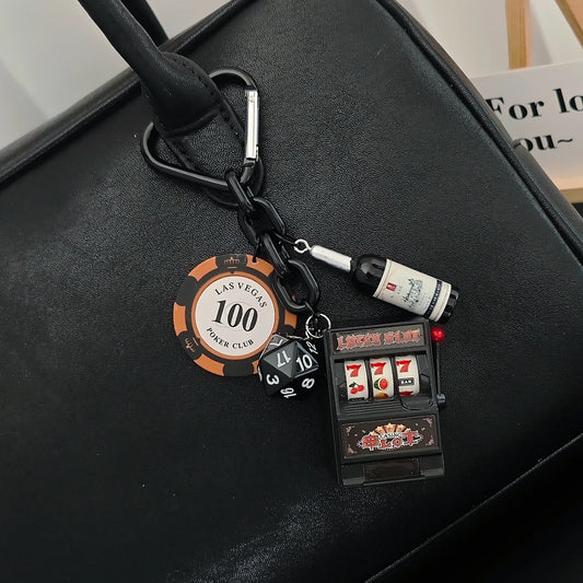 Gambling Dice Keychain