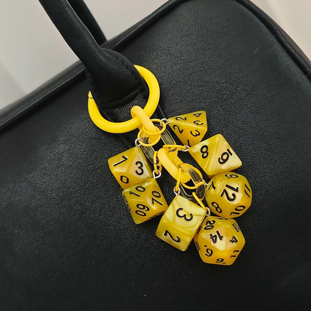 Gambling Dice Keychain