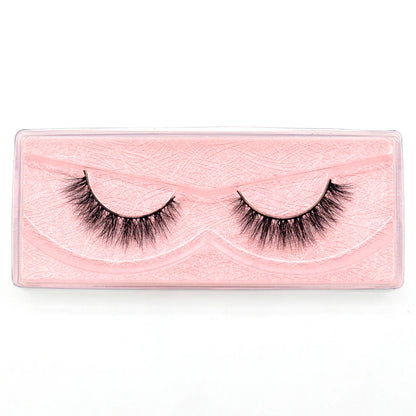 Natural Half Eye False Eyelashes – Soft Mink Look with Lightweight Cotton Band