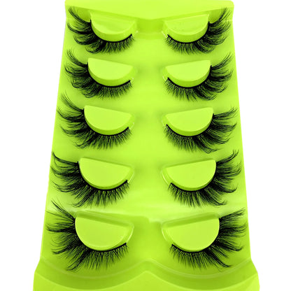 Cat Eye 3D Lashes – Fluffy, Wispy, Manga Magic
