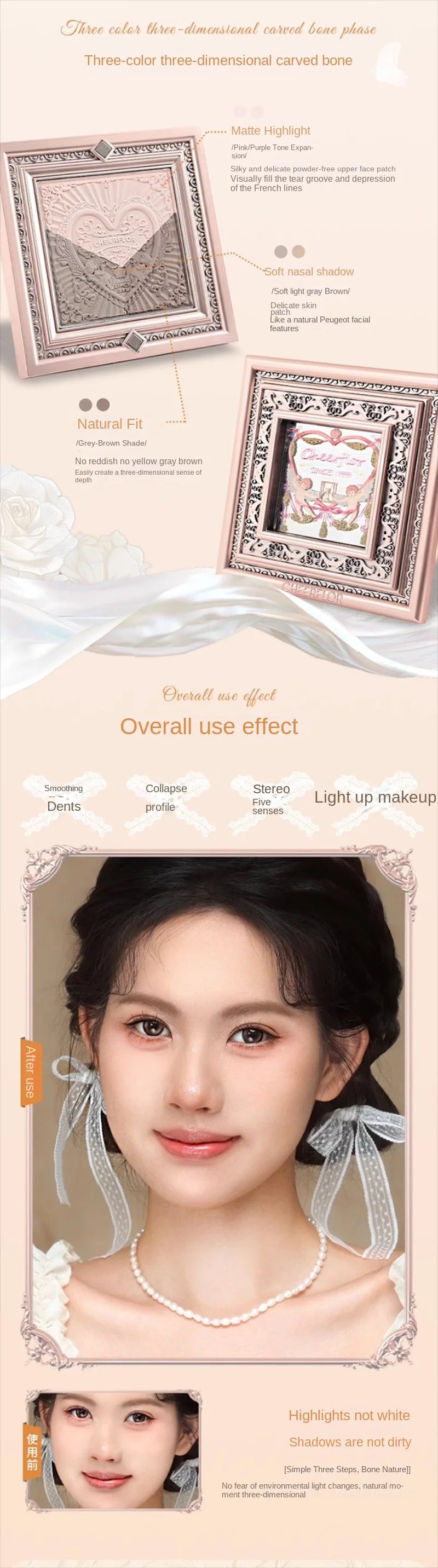 Little Angel Contour & Highlight Palette – Brighten, Define & Glow