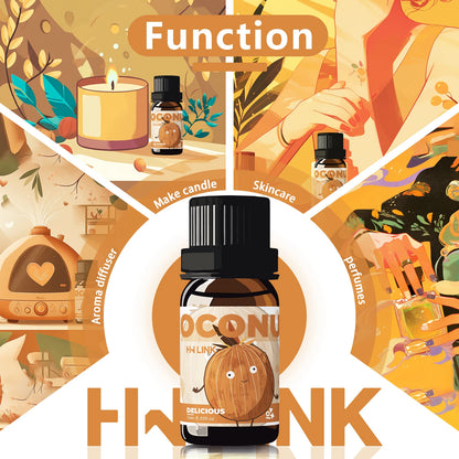 10ml Coconut Essential Oil – Aromatherapy & Body Care