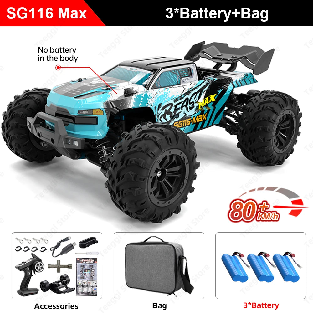 High-Speed RC Off-Road Drift Truck