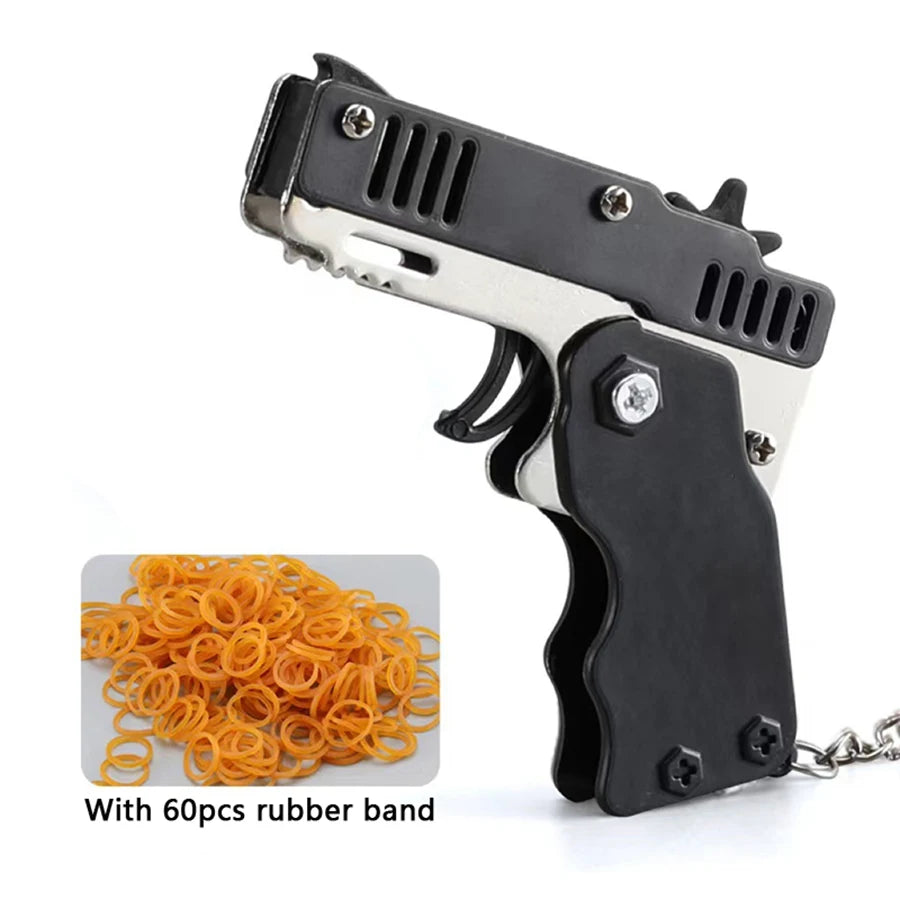 Metal Burst Rubber Band Launcher