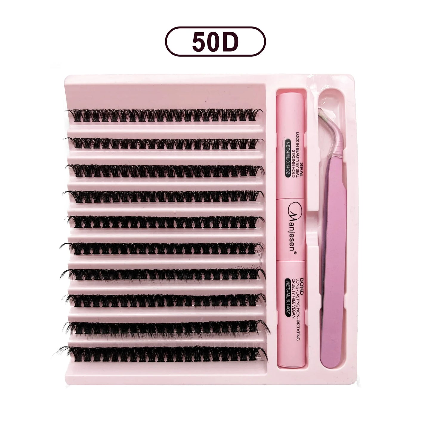 DIY Lash Extension Kit – 200PCS Cluster Lashes Set