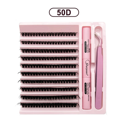 DIY Lash Extension Kit – 200PCS Cluster Lashes Set