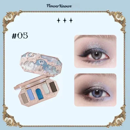 Flower Knows Moonlight Mermaid Eyeshadow Palette – 8 Magical Shades to Mesmerize