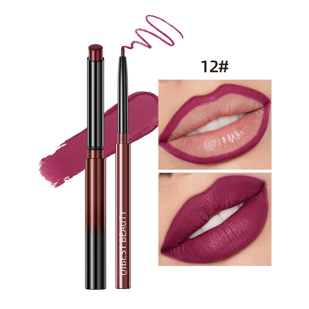 2PCS Matte Lipstick & Lip Liner Set
