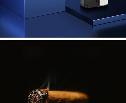 Windproof Gas-Electric Plasma Lighter – USB Type-C Rechargeable Folding Gun-Shaped Torch