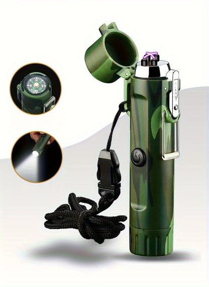 Electric Windproof Dual Arc Plasma Lighter