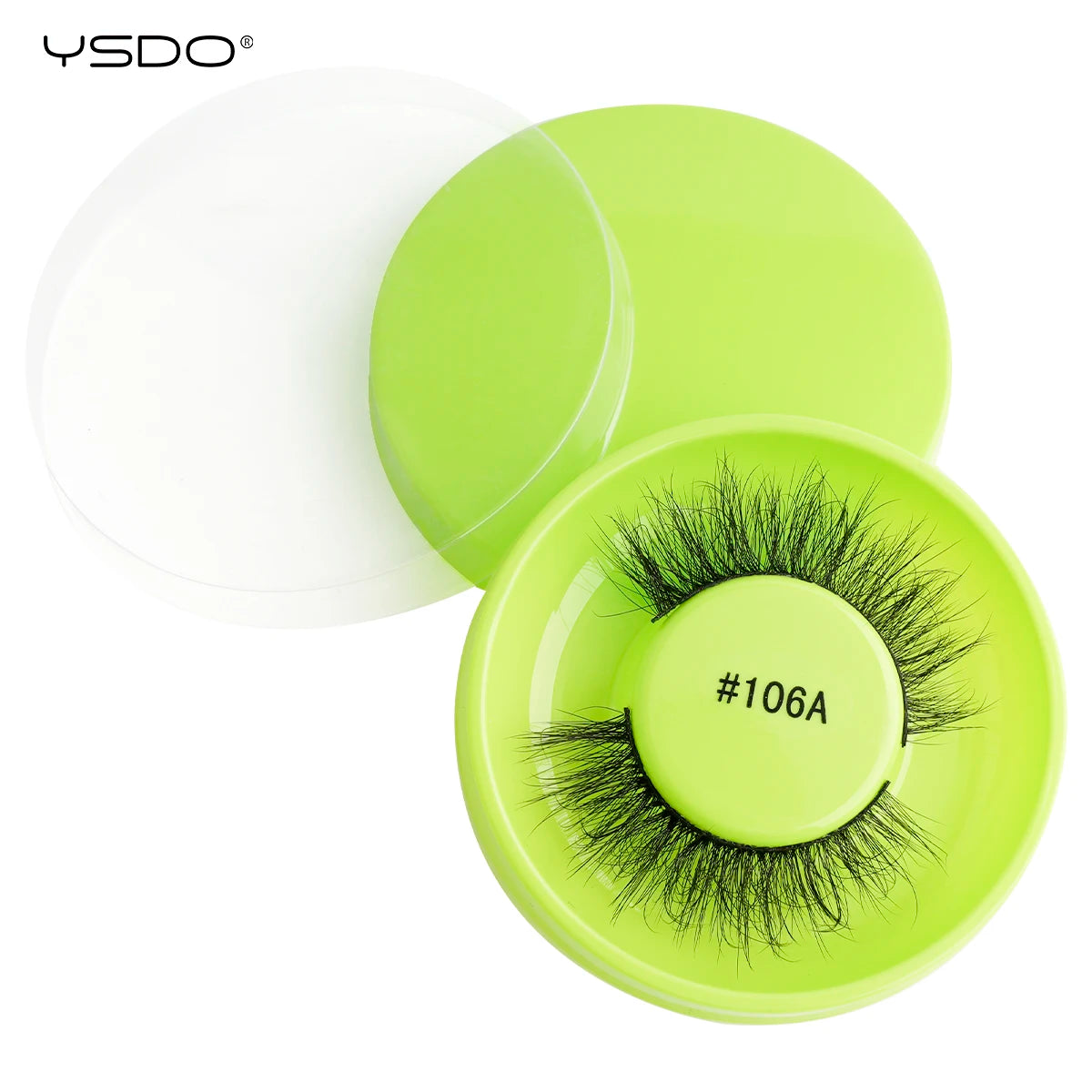 Wispy 3D Mink False Eyelashes – Natural Long, Fluffy & Reusable Strip Lashes (1 Pair)