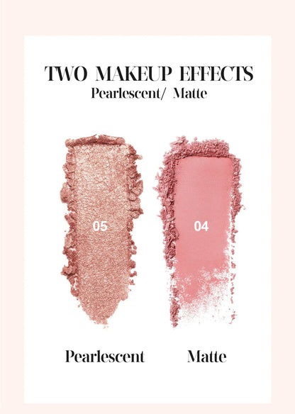 Double-Head Eyeshadow Stick – Shimmer & Matte Cream Pencil (Waterproof, Long-Lasting)