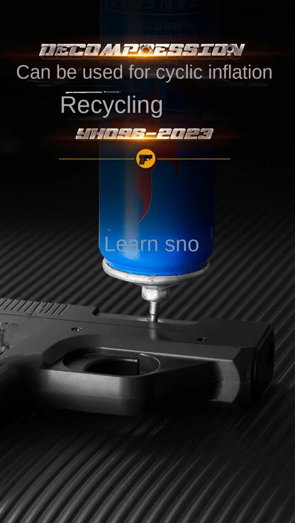Gun-Type Jet Flame Gadget – Windproof Blue Torch with Clip & Storage (No Gas)