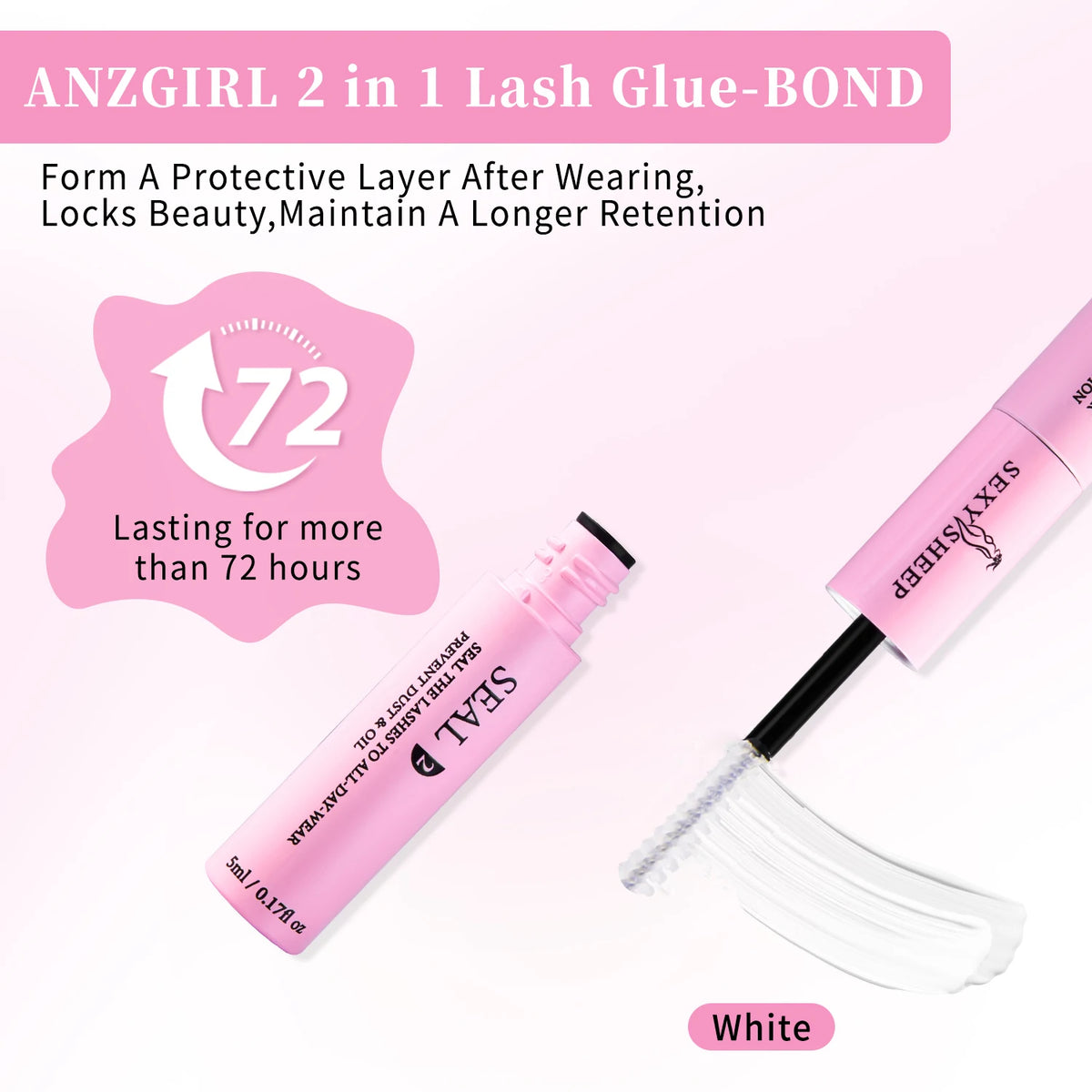 480-Piece DIY Lash Extension Kit (Mixed Volume Clusters)