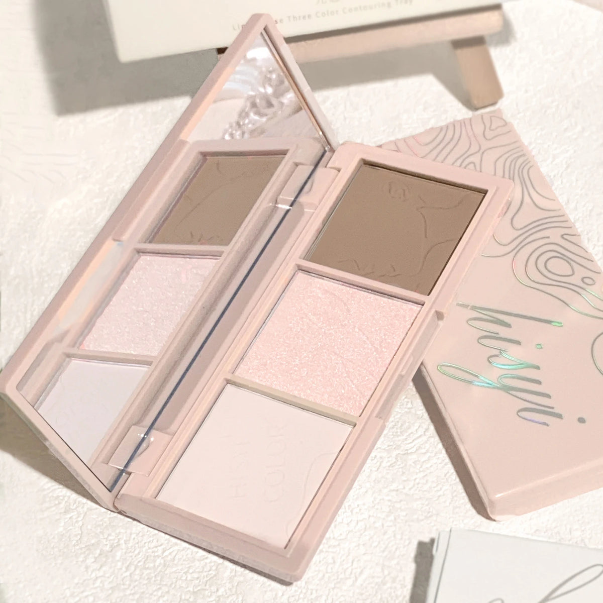 3-Color 3D Contour Highlight Palette