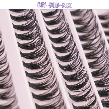 DIY Lash Cluster Extension Kit – Bond, Seal & Applicator Set (5–16mm)
