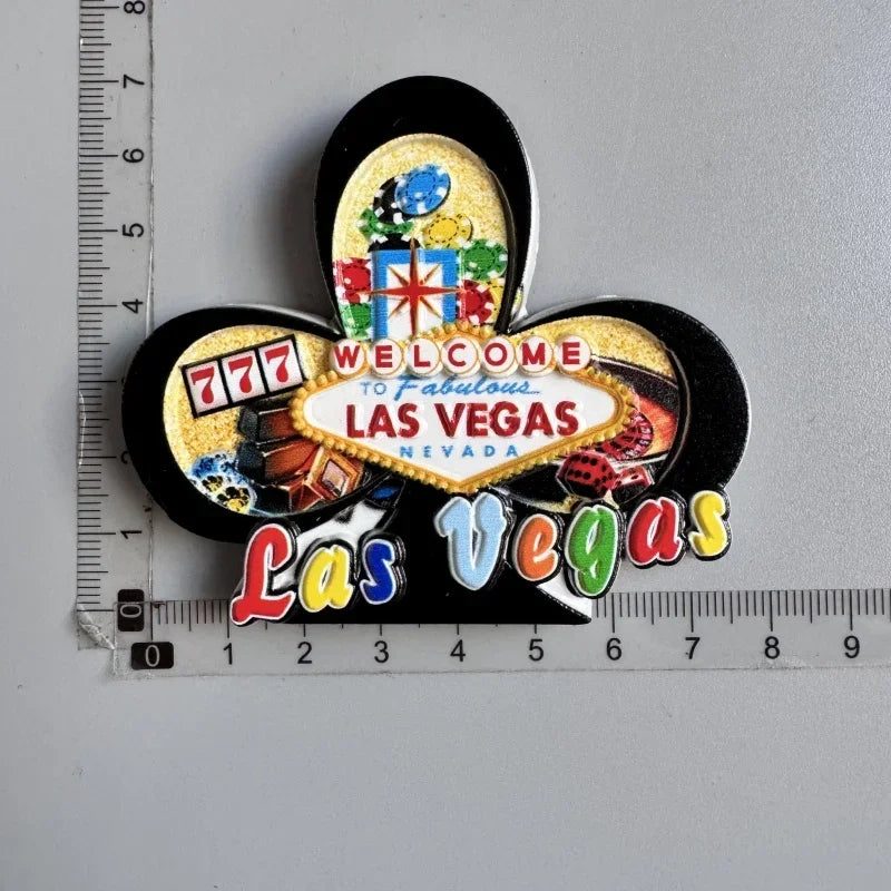 Las Vegas Souvenir Fridge Magnet