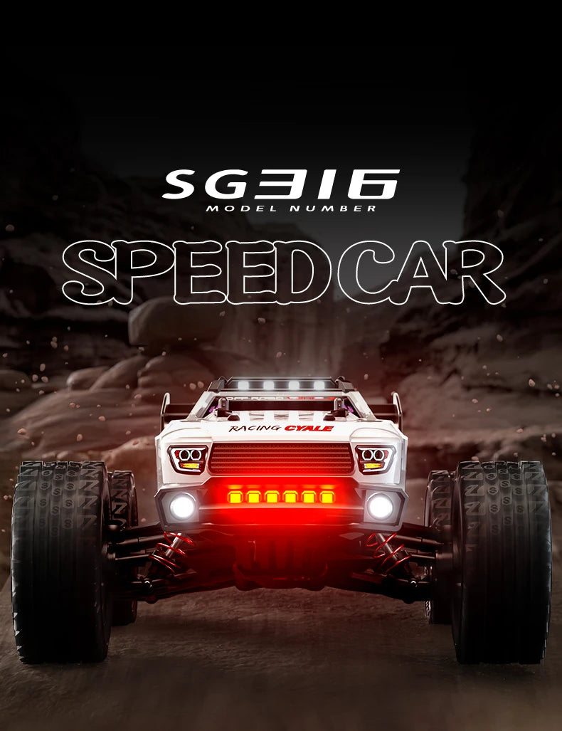 High-Speed RC Off-Road Drift Truck