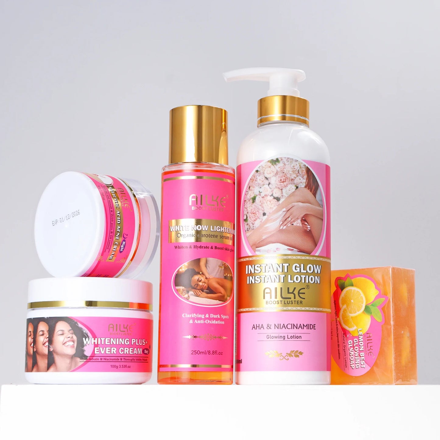 Natural Skin Cleansing & Brightening Set