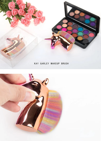 Unicorn Nail Dust Brush – Sparkle & Sweep in Style!