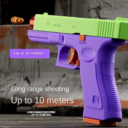 Shell Ejecting Soft Bullet Blaster