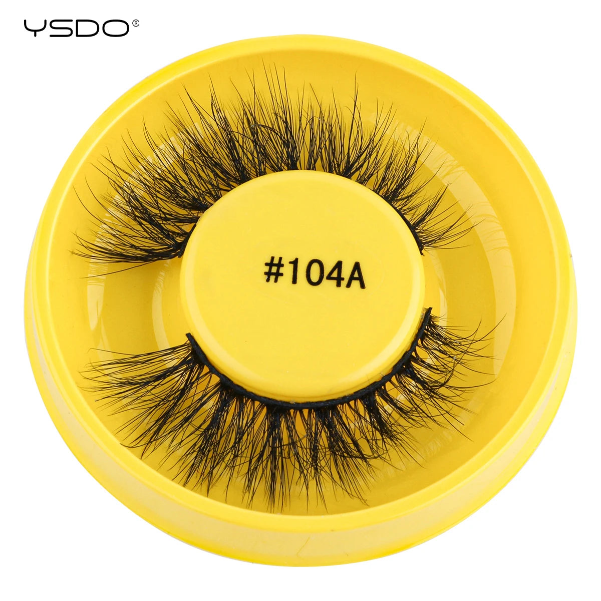 Wispy 3D Mink False Eyelashes – Natural Long, Fluffy & Reusable Strip Lashes (1 Pair)