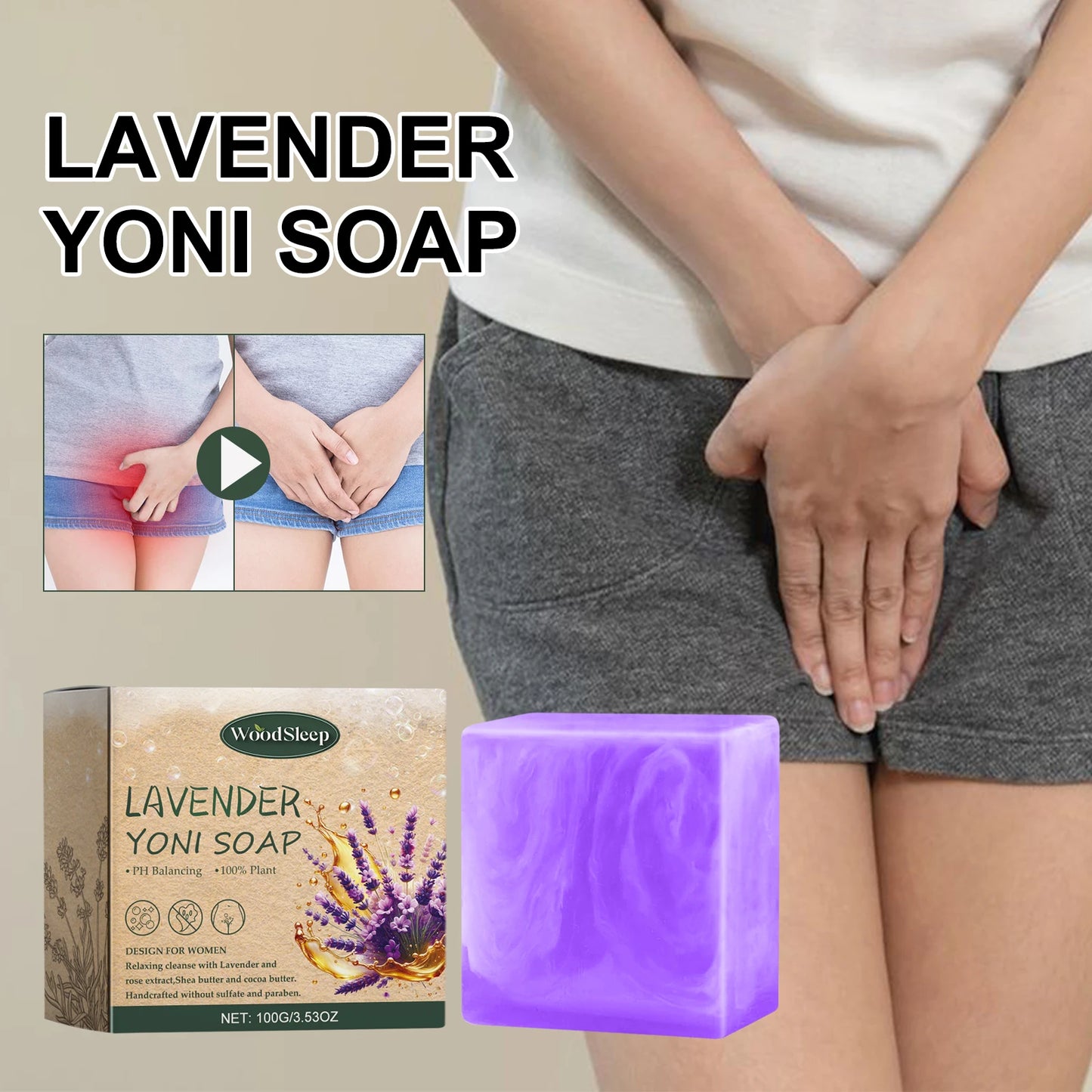 Lavender Yoni Soap
