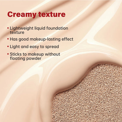 Cushion Refill Foundation – Waterproof, Semi-Matte & Long-Lasting (72H Wear)