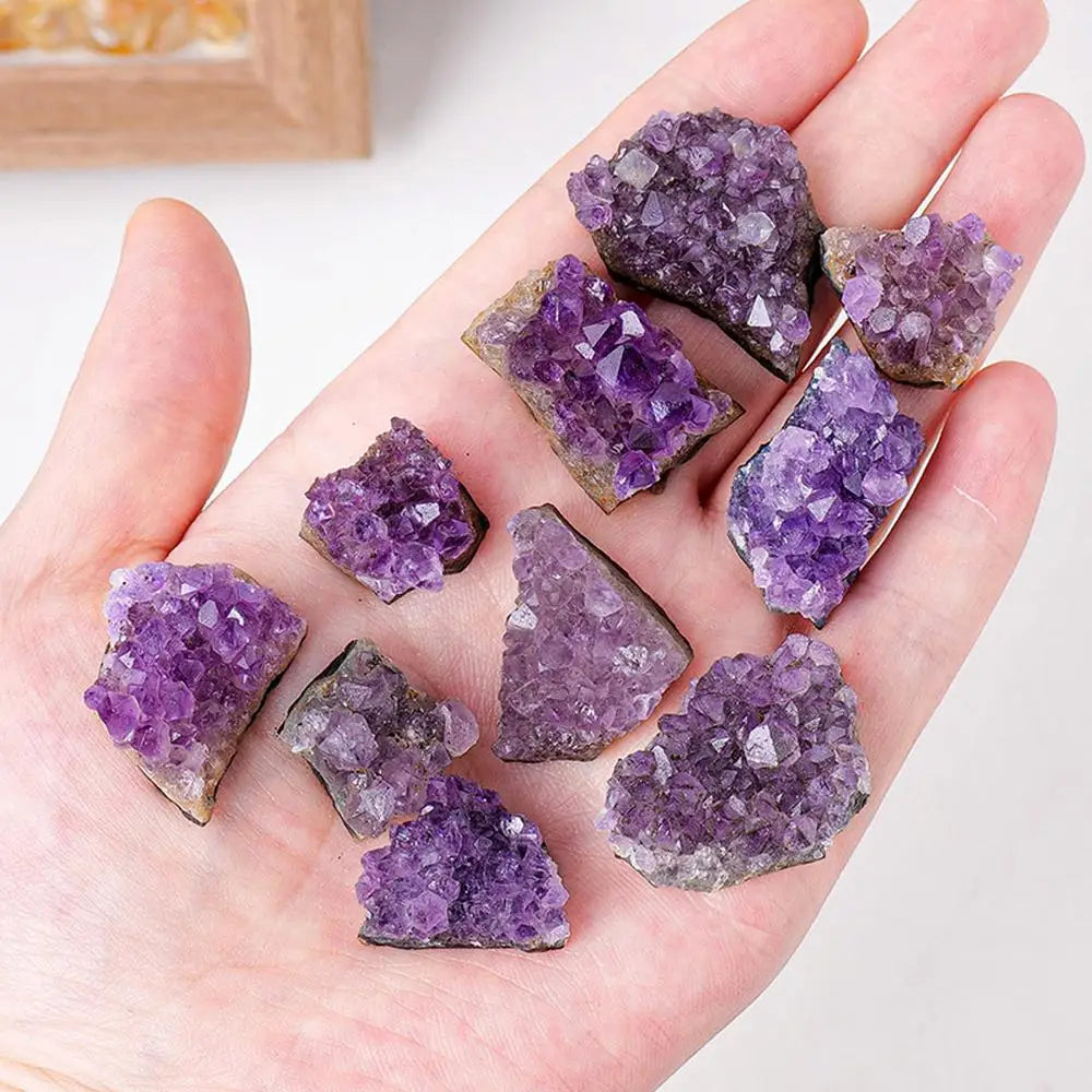 Natural Amethyst Geode – Mini Quartz Crystal Point (10g)