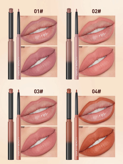 2PCS Matte Lipstick & Lip Liner Set