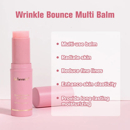 Collagen Multi Balm Stick – Moisturizing & Wrinkle-Bounce Korean Skincare Balm 🌸✨