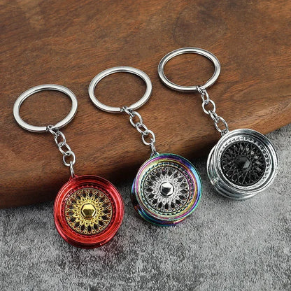 Gear Head Keychain