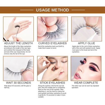 3D Mink Strip Lashes