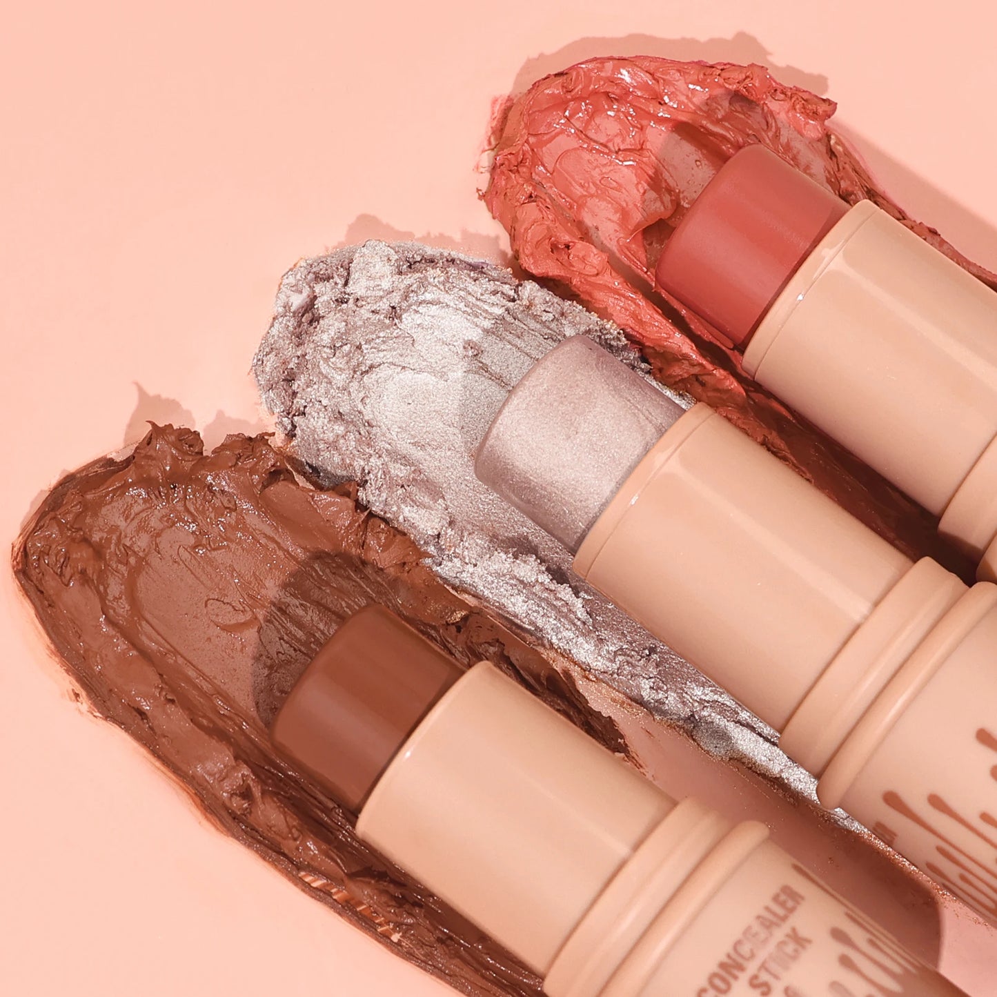 Contour Stick Set – Matte Finish Highlighter & Shadow Duo for Flawless V-Face Sculpting