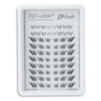 Individual Cluster Eyelashes – C Curl, 3D Mink Style, Wispy &amp; Fluffy