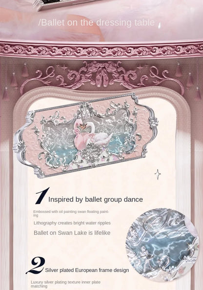 Flower Knows Swan Ballet Eyeshadow Palette