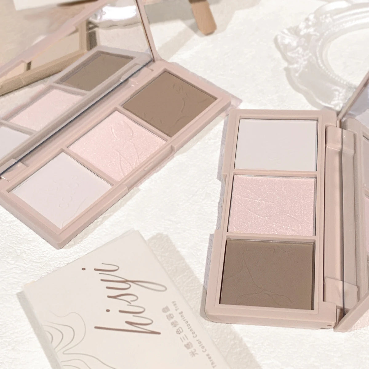 3-Color 3D Contour Highlight Palette